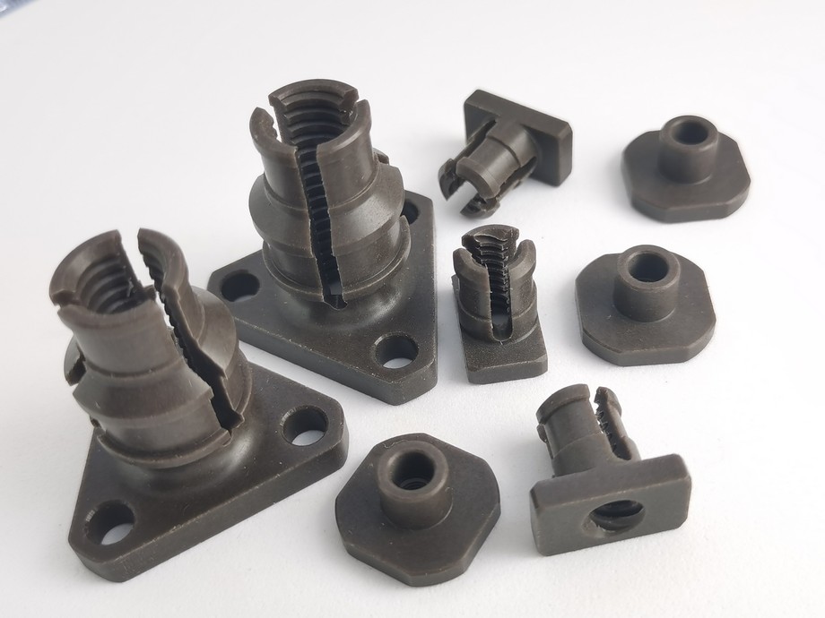 Non-standard plastic nuts